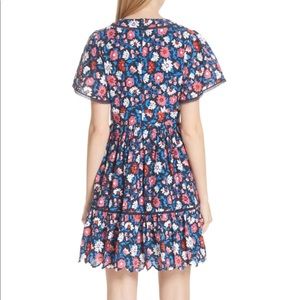 Kate Spade Daisy Eyelet Mini Dress 
